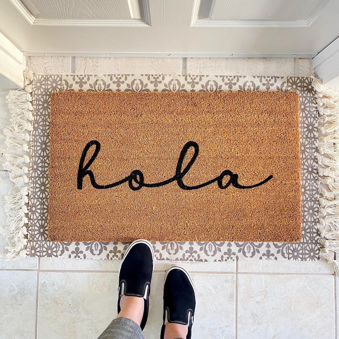 Hola Doormat Hola Doormat Hola Mat Hola Door Mat Hola Mat Hola