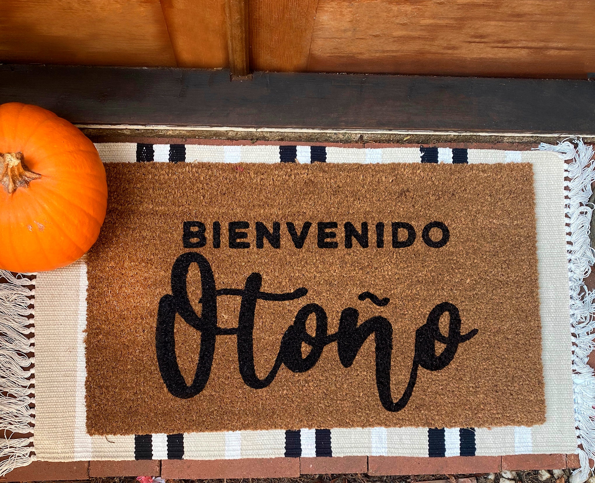 bienvenidos Spanish Outdoor Doormat