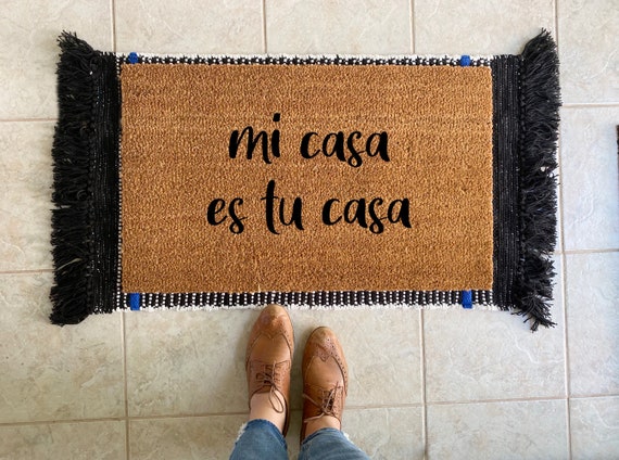 theorie inch luister Mi casa es tu casa doormat doormat in Spanish Mexican - Etsy Nederland