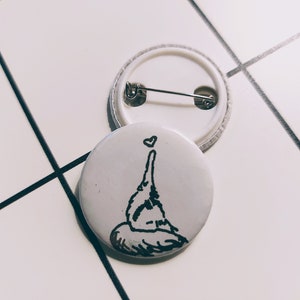 Ameisenbär - Pin Anstecker Button