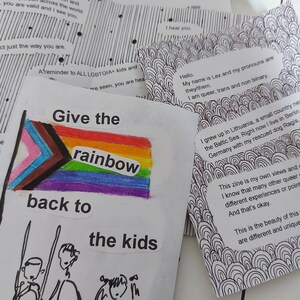 Zine: Give The Rainbow Back To The Kids image 5