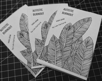 mini zine autistic burnout