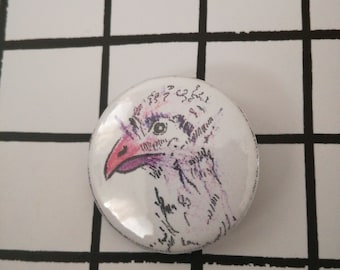 Turkey - pin badge button