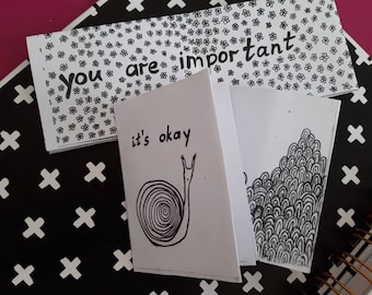 mini mental health zines