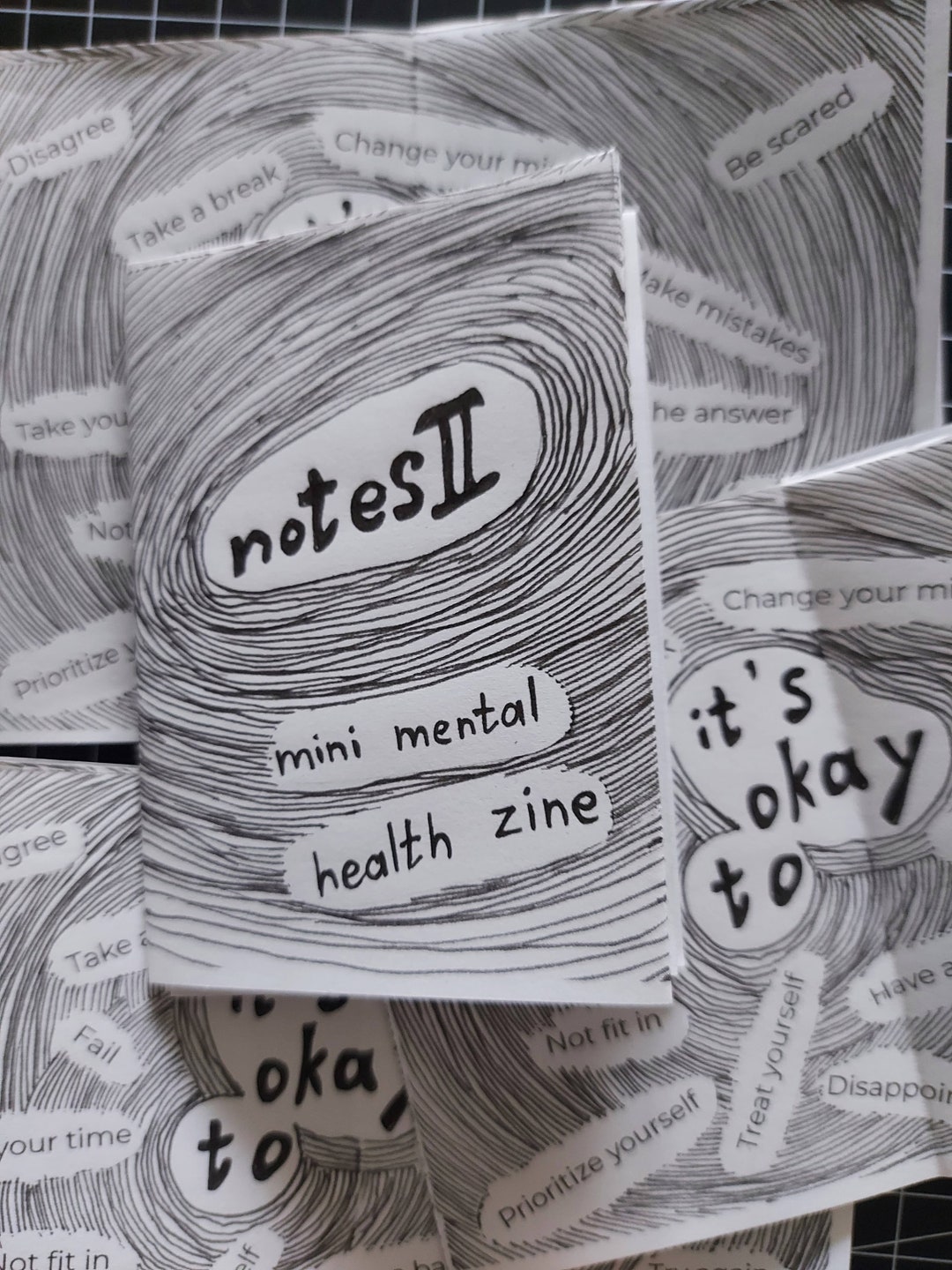 Mini Zine: Notes 2 - Etsy