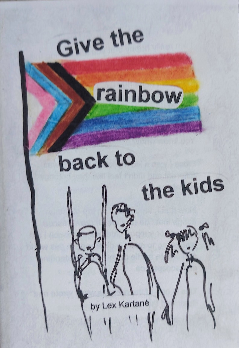 Zine: Give The Rainbow Back To The Kids image 3