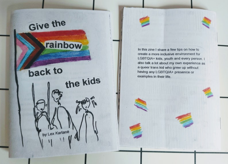 Zine: Give The Rainbow Back To The Kids image 4