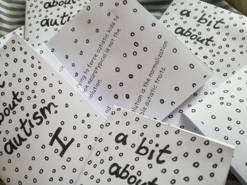 mini zine: a bit about autism 1 image 3