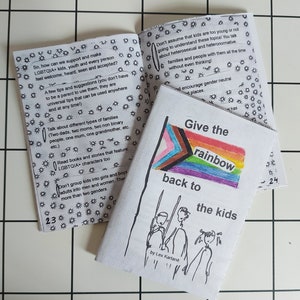 Zine: Give The Rainbow Back To The Kids image 2