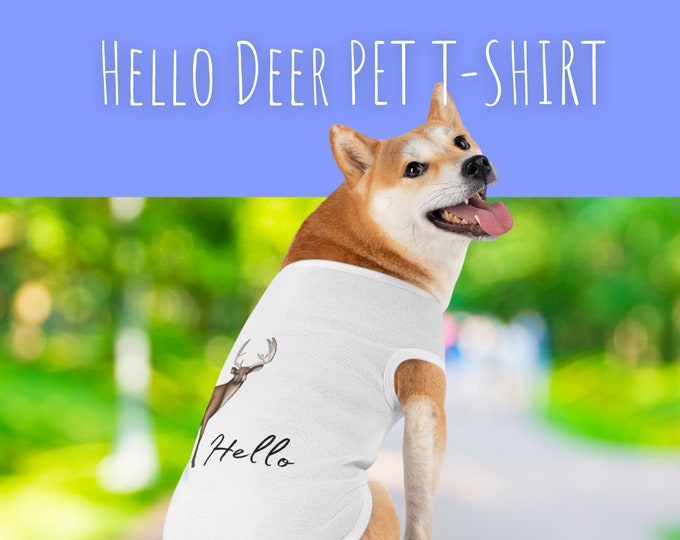 Hello Deer! | Pet Tank Top