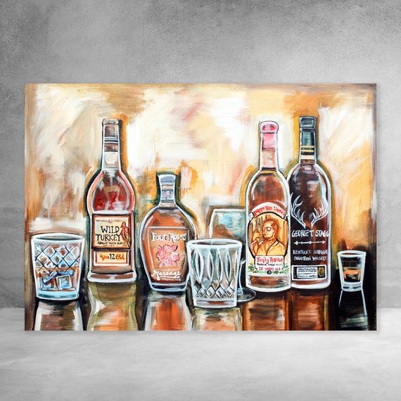 Kentucky Bourbon | Canvas Gallery Wraps | Various Sizes