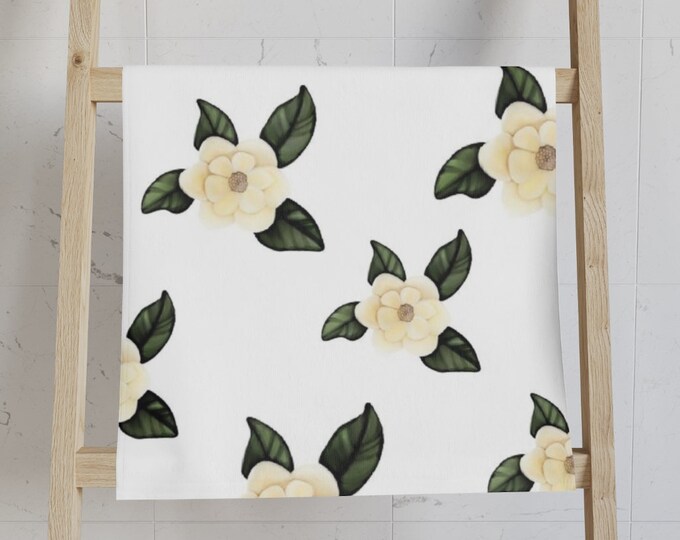 Sweet Magnolias | Southern Living Hand Towel | Great Gift or Decor