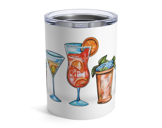 Cocktail | Sazerac, Martini, Hurricane, Mint Julep, Bloody Mary Tumbler 10oz