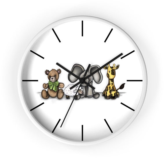 Teddy Bear | Wall Clock | Various Colors