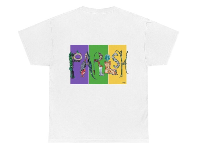 Parish Mardi Gras | Unisex Heavy Cotton Tee | Various Sizes