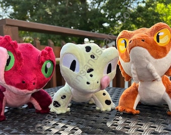 Lizard Plush - made to order