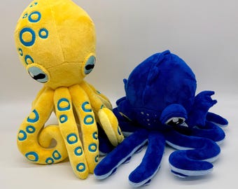 Octopus plush - ready to ship