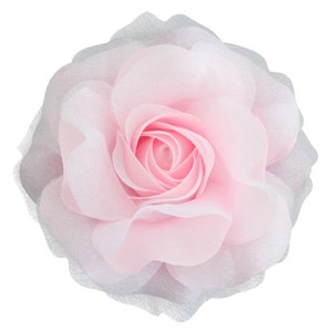 Pince à cheveux et épingle à cheveux rose pâle pour femme _ 9,5 cm (3,75 po.)