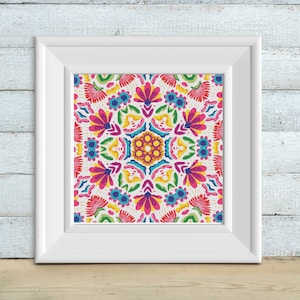 Mexican Floral Mandala