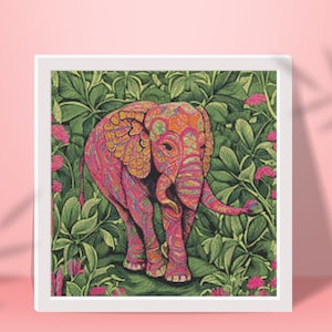 Elefant Traum Kreuzstichmuster - Sofort PDF download