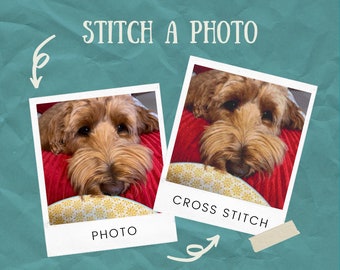 Convert a Photo to Cross Stitch Pattern PDF Download