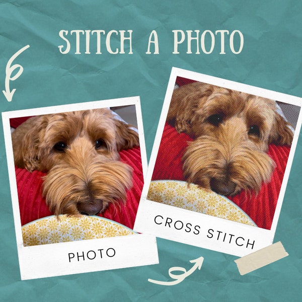 Convert a Photo to Cross Stitch Pattern PDF Download