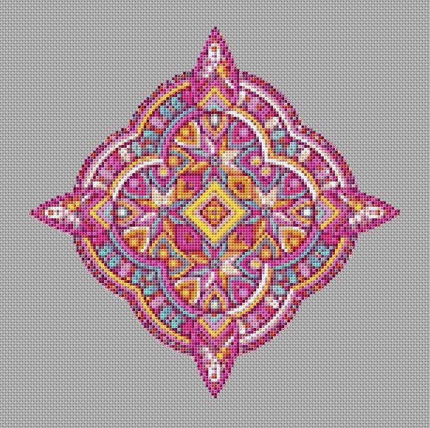 ピンクジオマンダラ - Etsy 日本