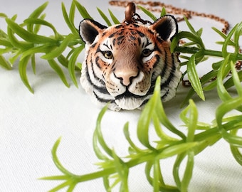 Tiger Necklace Animal Totem