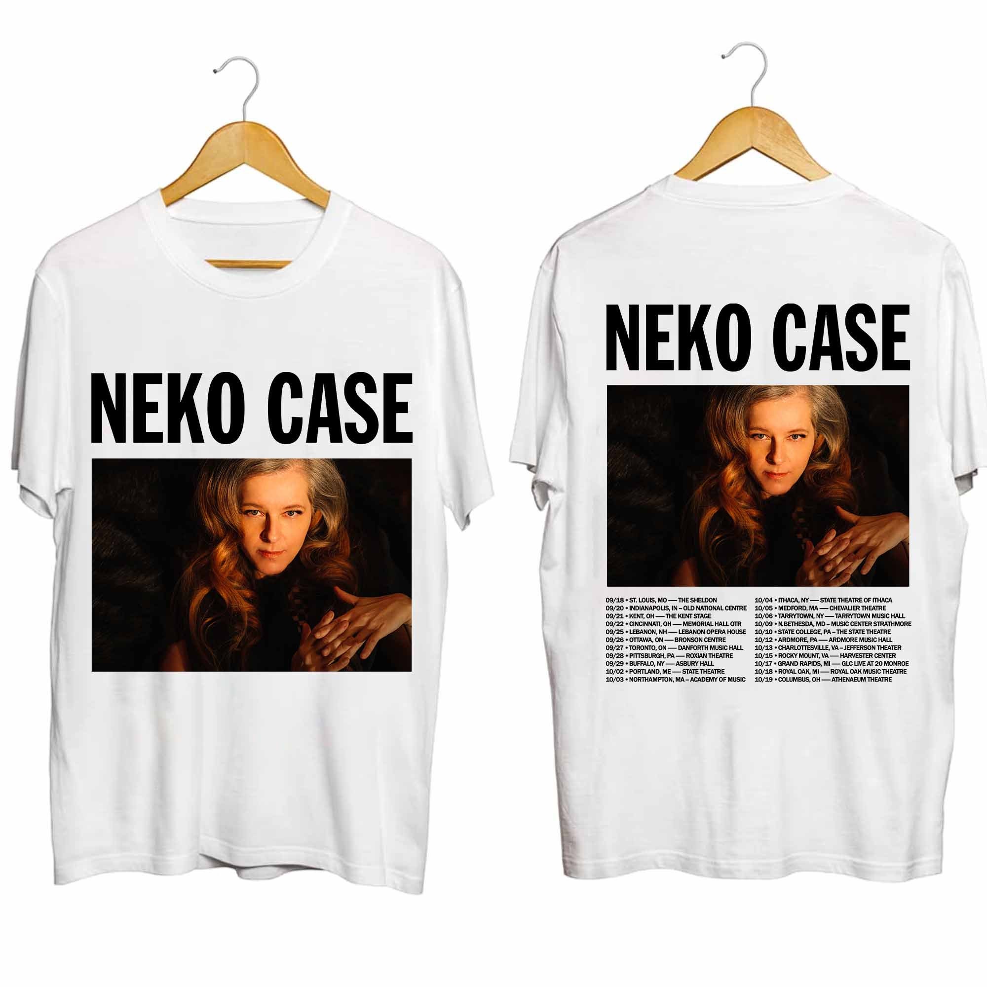 Neko Case 2024 Tour Double Sided Shirt