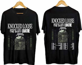 Knocked Loose 2024 Tour Shirt, Knocked Loose 2024 Concert Shirt, Knocked Loose Band Fan Shirt, Knocked Loose Tee