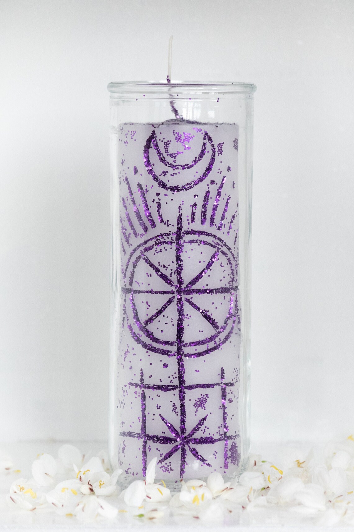 Uncrossing Magical 7 Day Candle in a Glass Jar Handcrafted Etsy