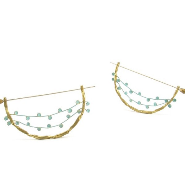 Brass Hoops