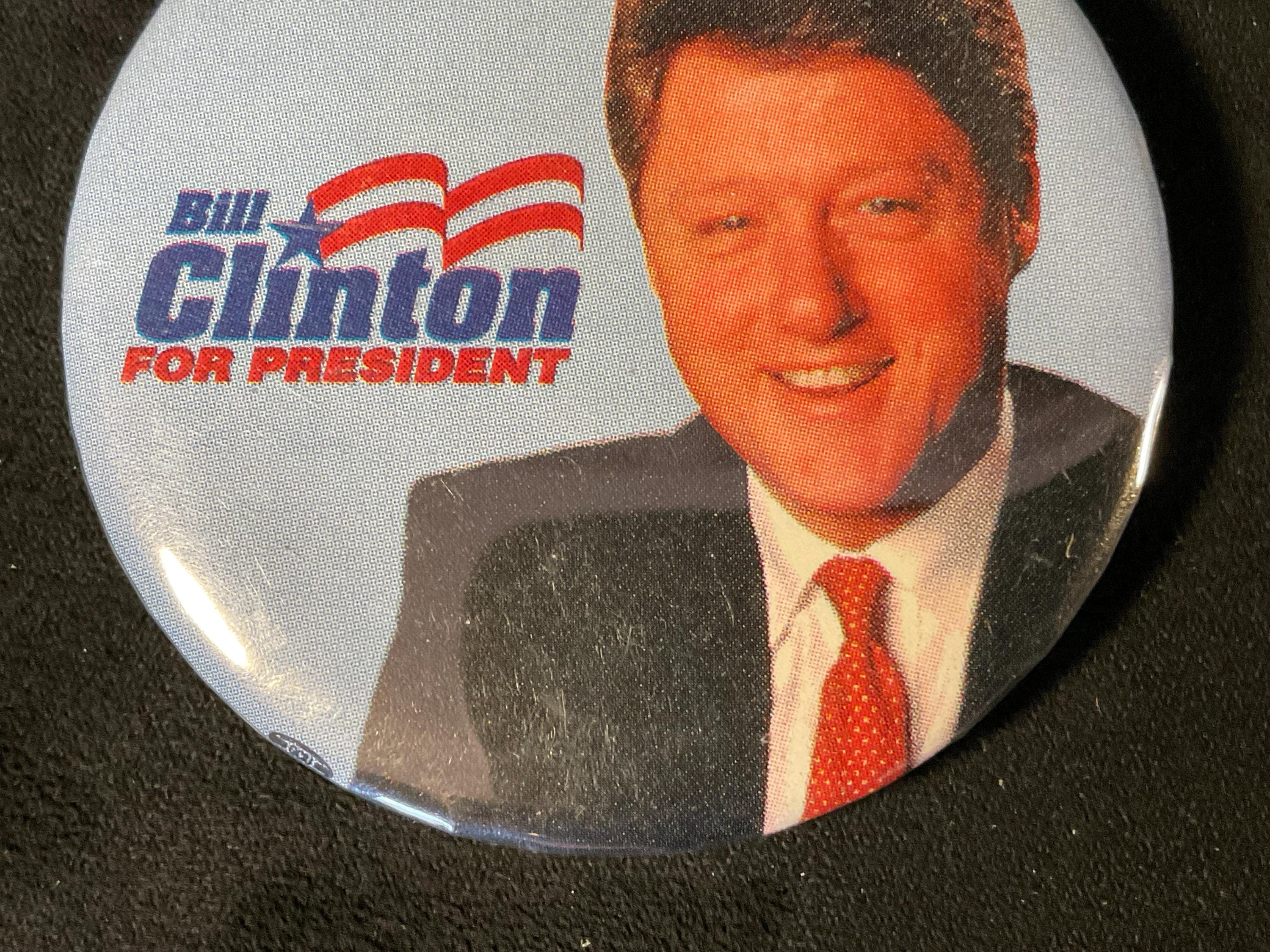 Cliuedonクライブドンコレクションピンバッチ米.英.仏.独.日.他軍用機 Vintage Bill Clinton Gore for President - Bill Clinton & Al Gore