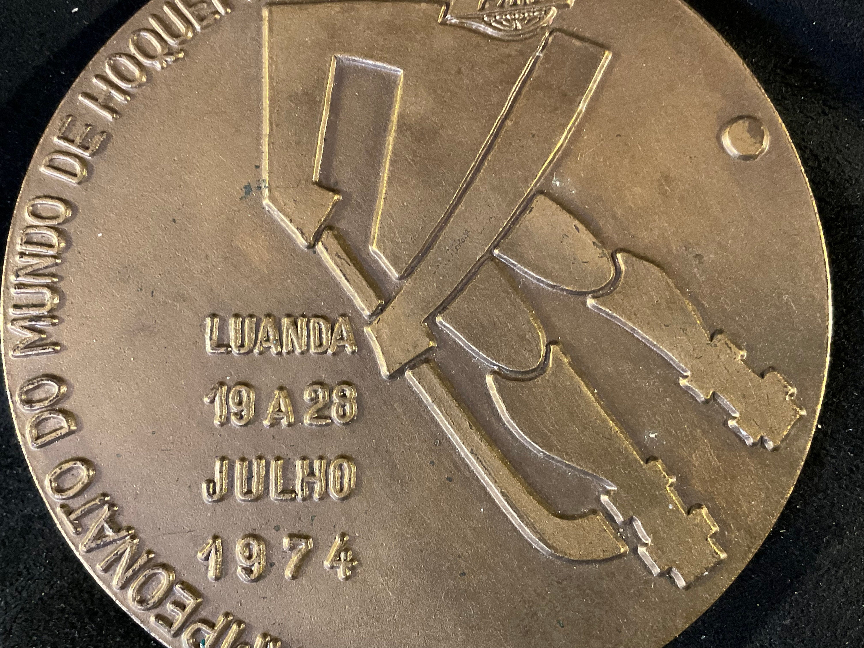 Vintage 1974 Roller Sports Championship Bronze Medal - Etsy