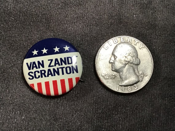 Vintage Van Zandt/Scranton 1962 Republican ticket… - image 8