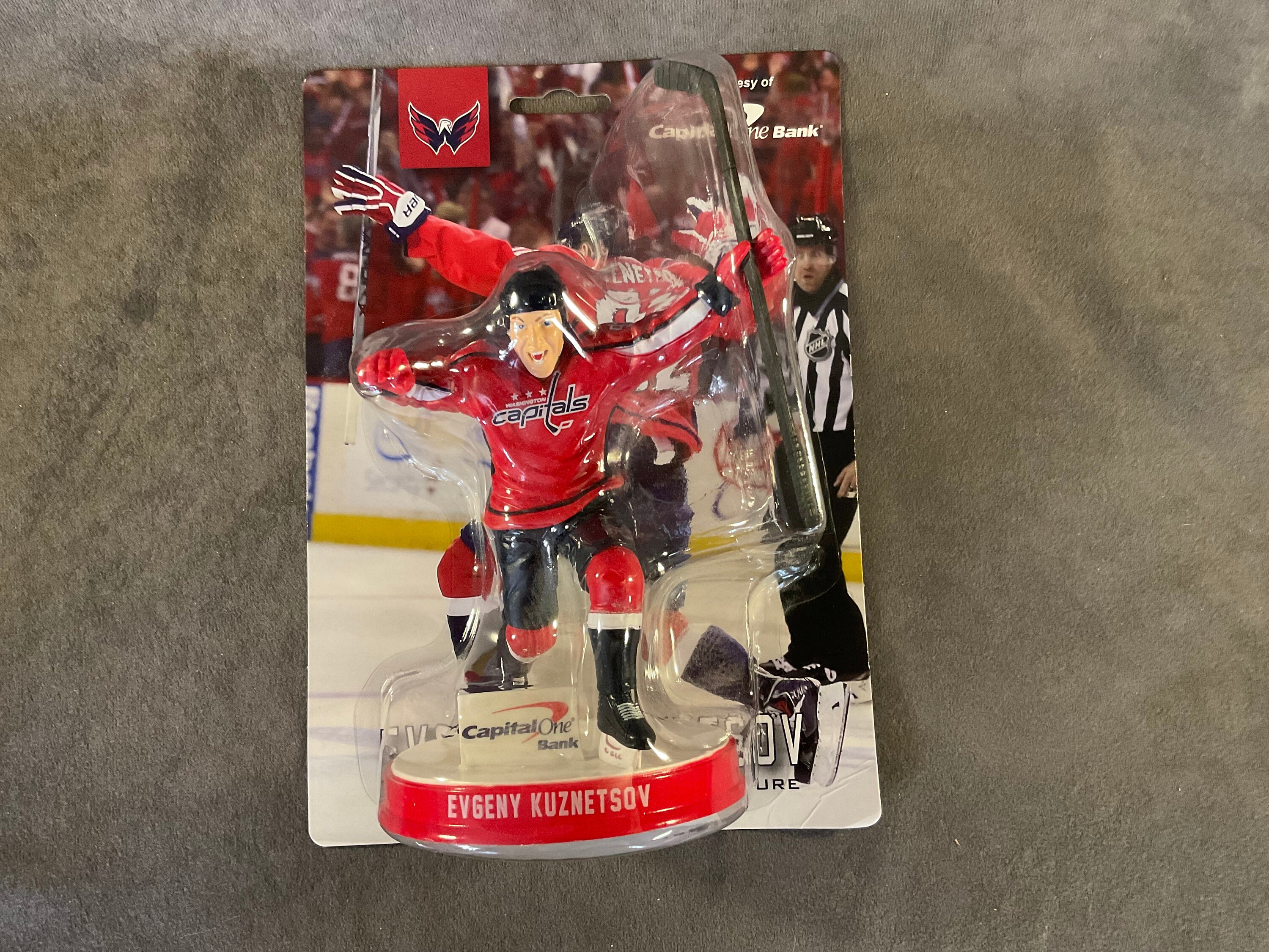 Vintage Evgeny Kuznetsov Washington Capitals Action Figure - From Kuznetsov first official Capitals Action Figure SGA giveaway night - 2016