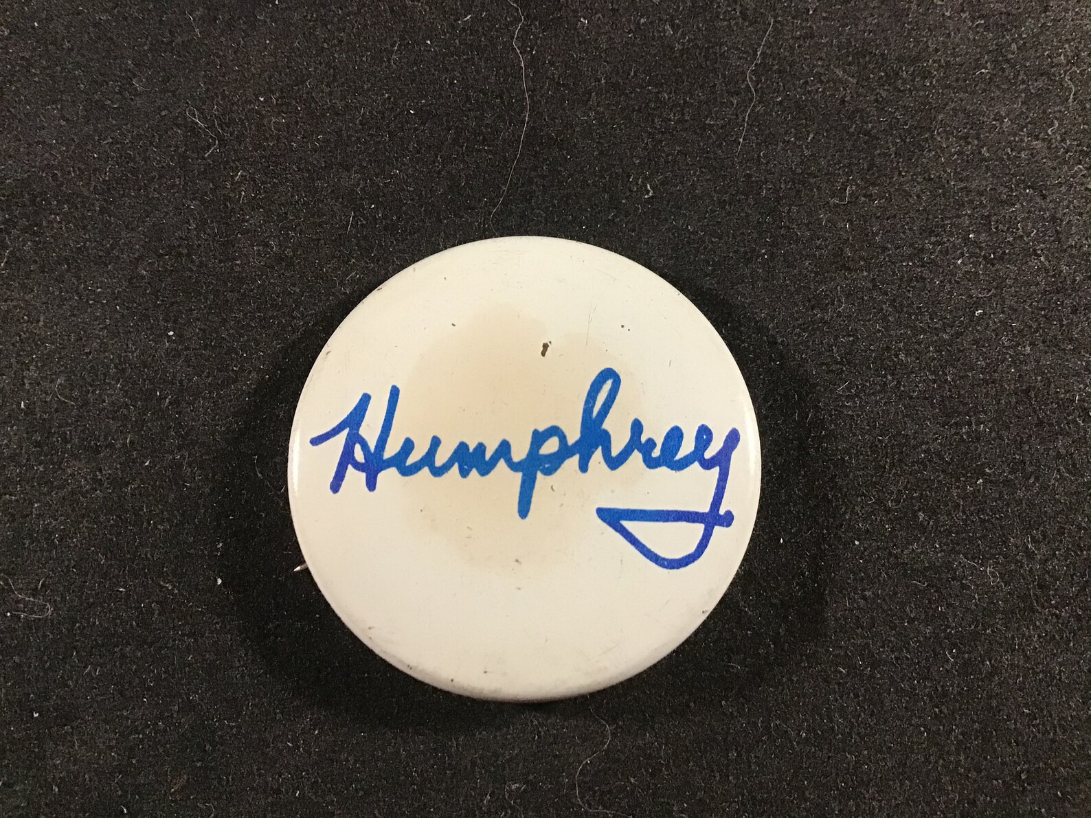 Vintage Humphrey Signature Herbert H. Humphrey for President Etsy