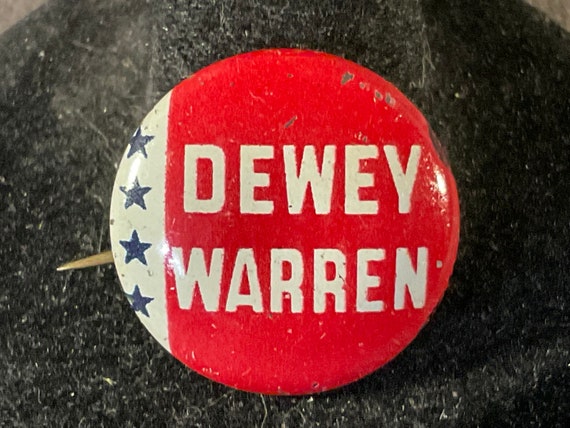 Vintage 1948 Dewey/Warren Presidential Campaign P… - image 9