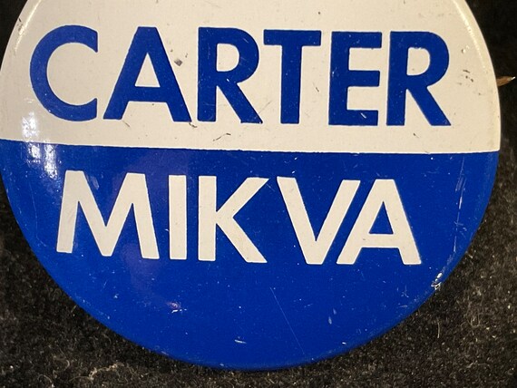 Vintage Carter/Mikva - 1976 Jimmy Carter Illinois… - image 5