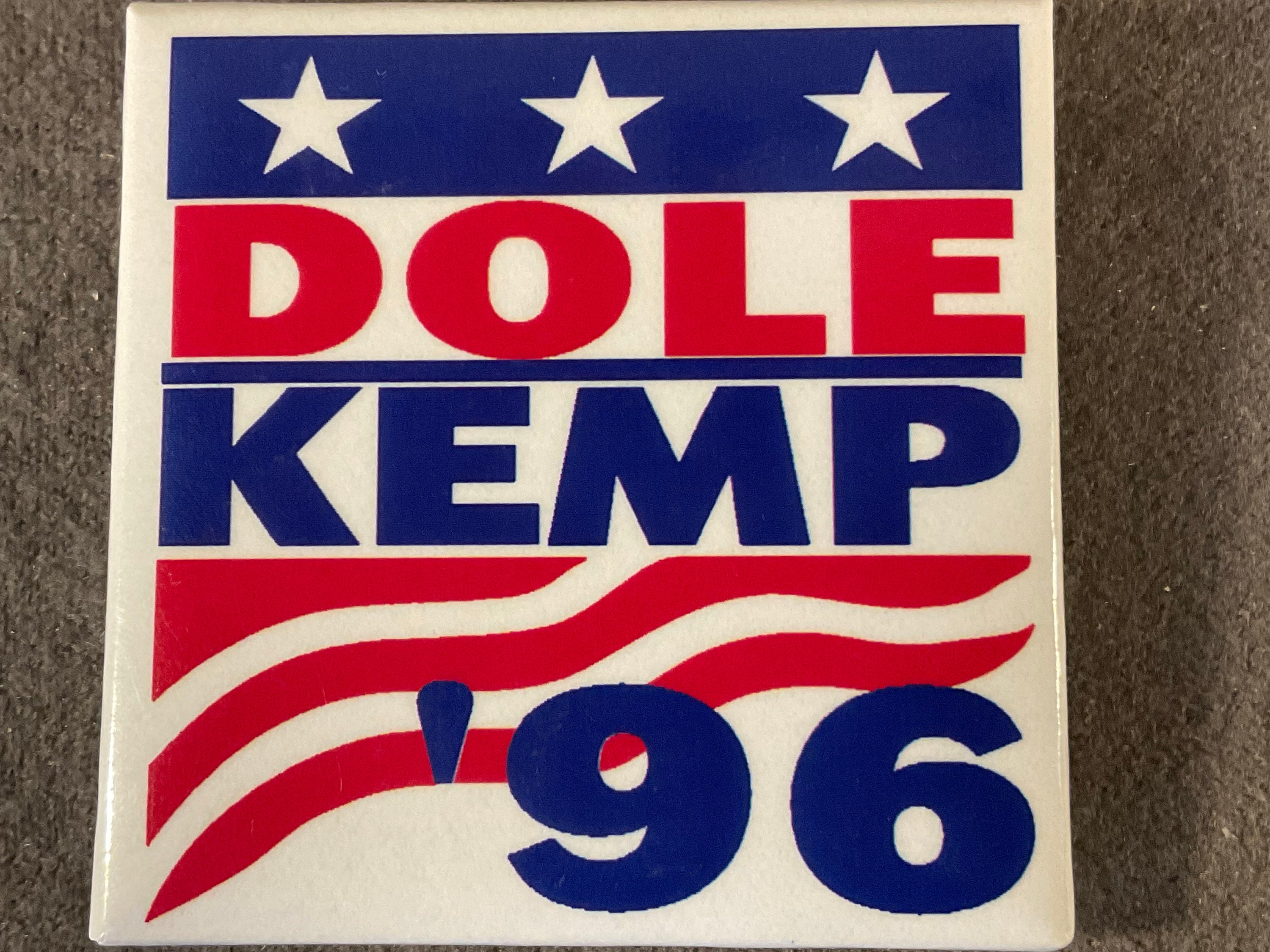 Vintage Dole Kemp '96 - 1996 Republican Presidential Campaign