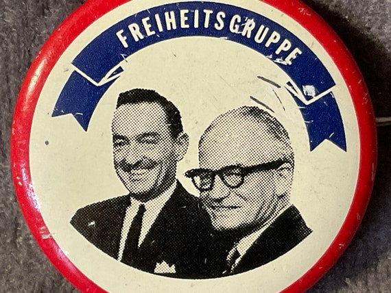 Vintage Goldwater/Miller Jugate German Language P… - image 3