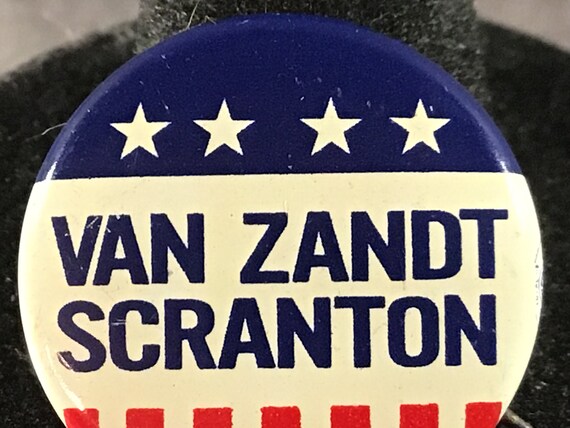 Vintage Van Zandt/Scranton 1962 Republican ticket… - image 5