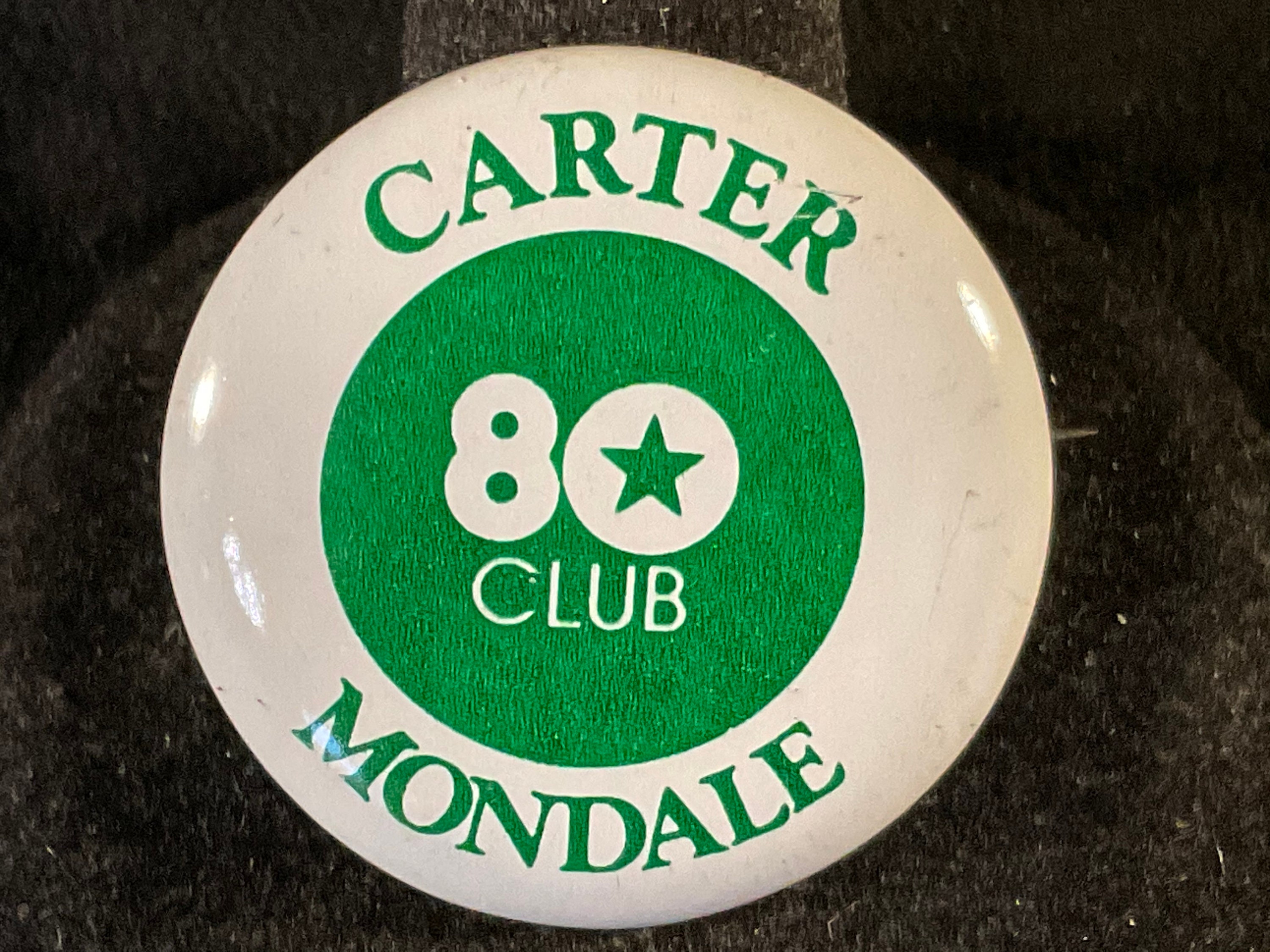 Vintage Carter Mondale 80 Club Jimmy Carter Presidential Campaign  Pinback/button 1 1/8 Campaign Pin for Carter and Mondale in 1980 - Etsy