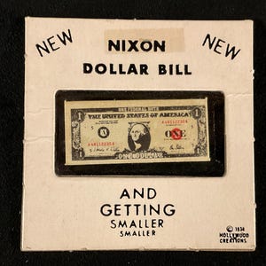 Nixon Dollar Bill - Etsy
