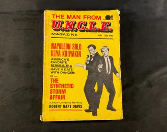 Vintage Man From U.N.C.L.E. Magazine: May 1967, Synthetic Storm Affair