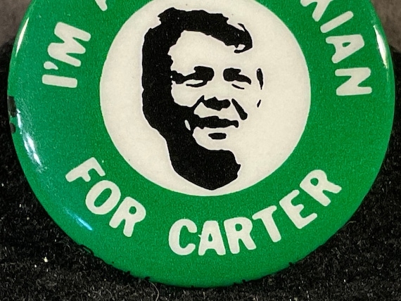 Vintage 1 1/4” I’m A Kentuckian For Carter - 1976… - image 5