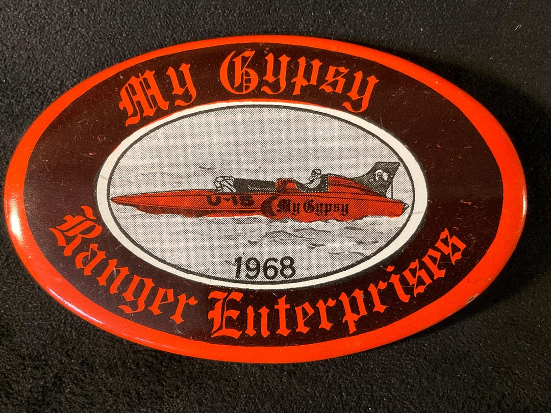 Vintage My Gypsy 1968 Ranger Enterprises - 1960’s Hydroplane/speed Boat ...