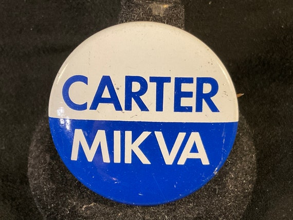 Vintage Carter/Mikva - 1976 Jimmy Carter Illinois… - image 2