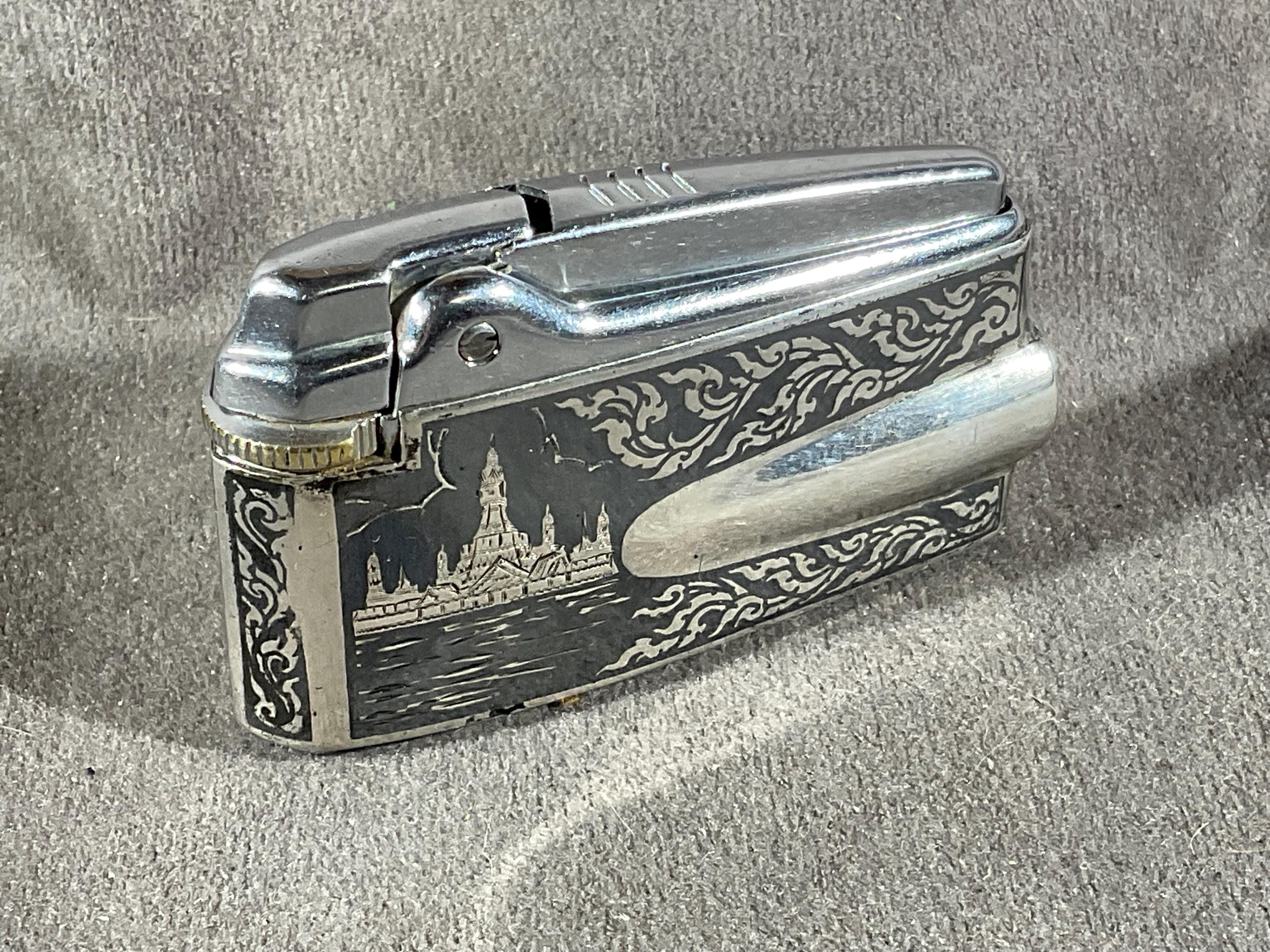 Lighters Ronson Siam Sterling - Etsy