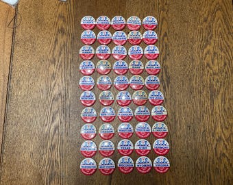 Vintage Clinton Gore Vote ‘92 - All 50 States Pin Collection